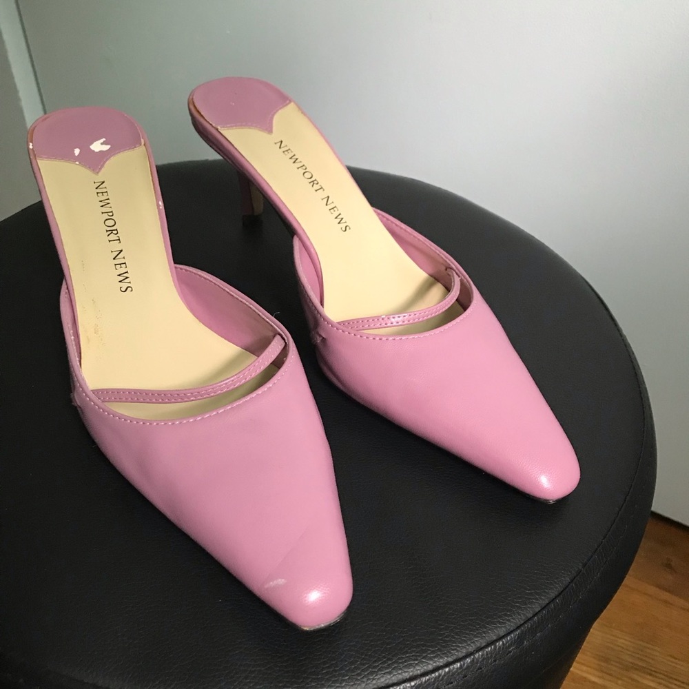 Pink kitten heels size 9
